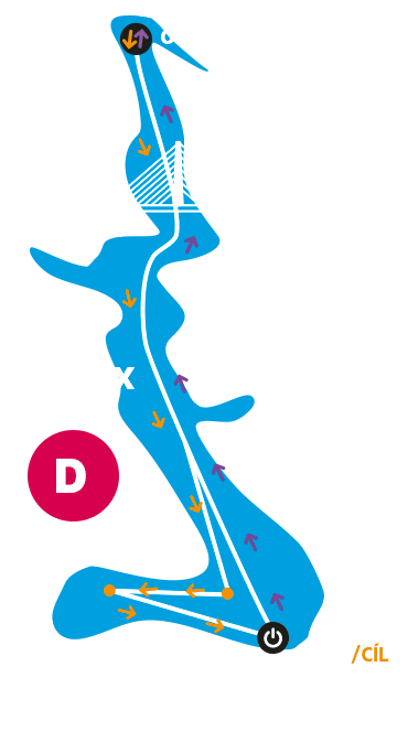 Jordánský maraton Tábor - Trasa D 2022